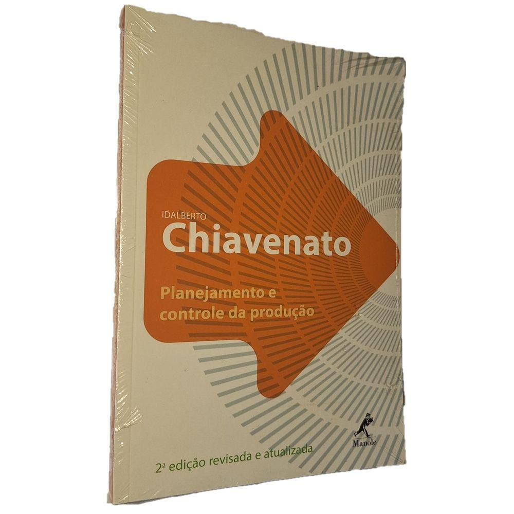 Planejamento e Controle da Produção, Chiavenato, Manole