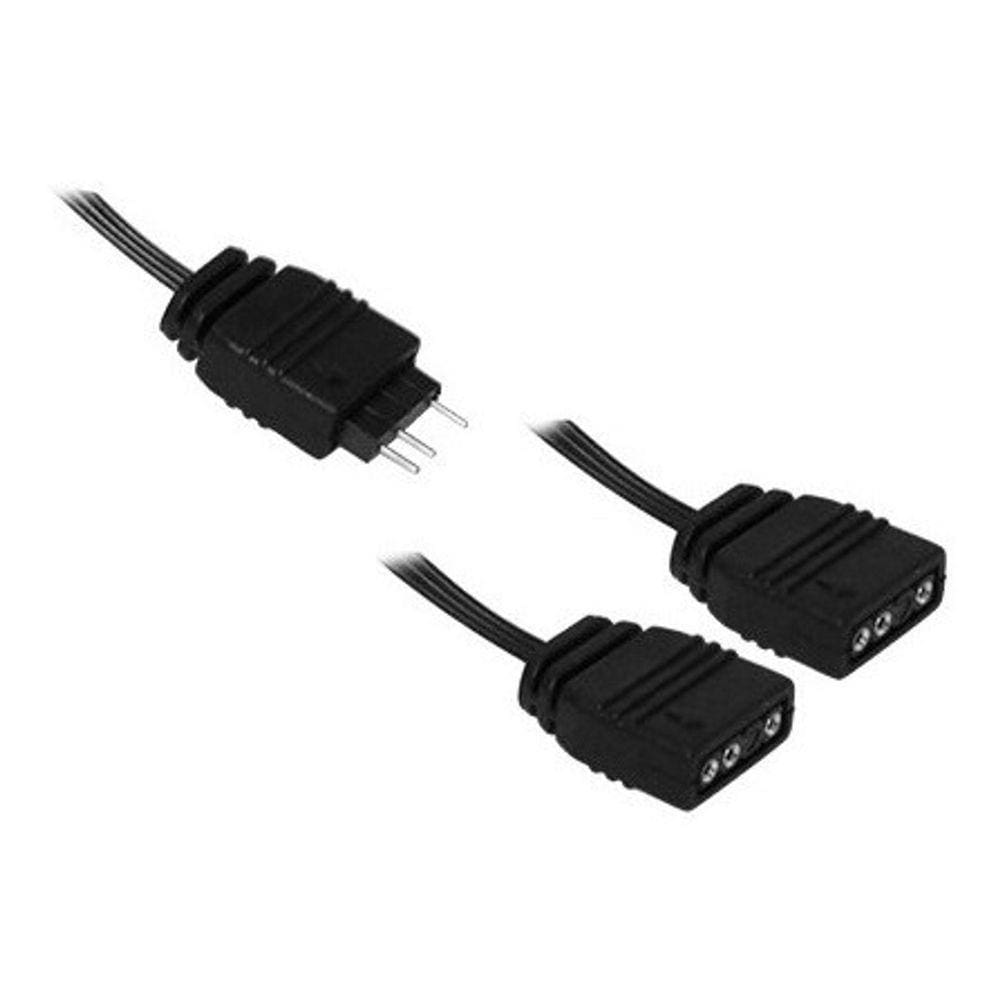 Cabo Molex Argb 5v 3 Pinos 1 X 2 Saida 3 Pinos 50cm Cm-52