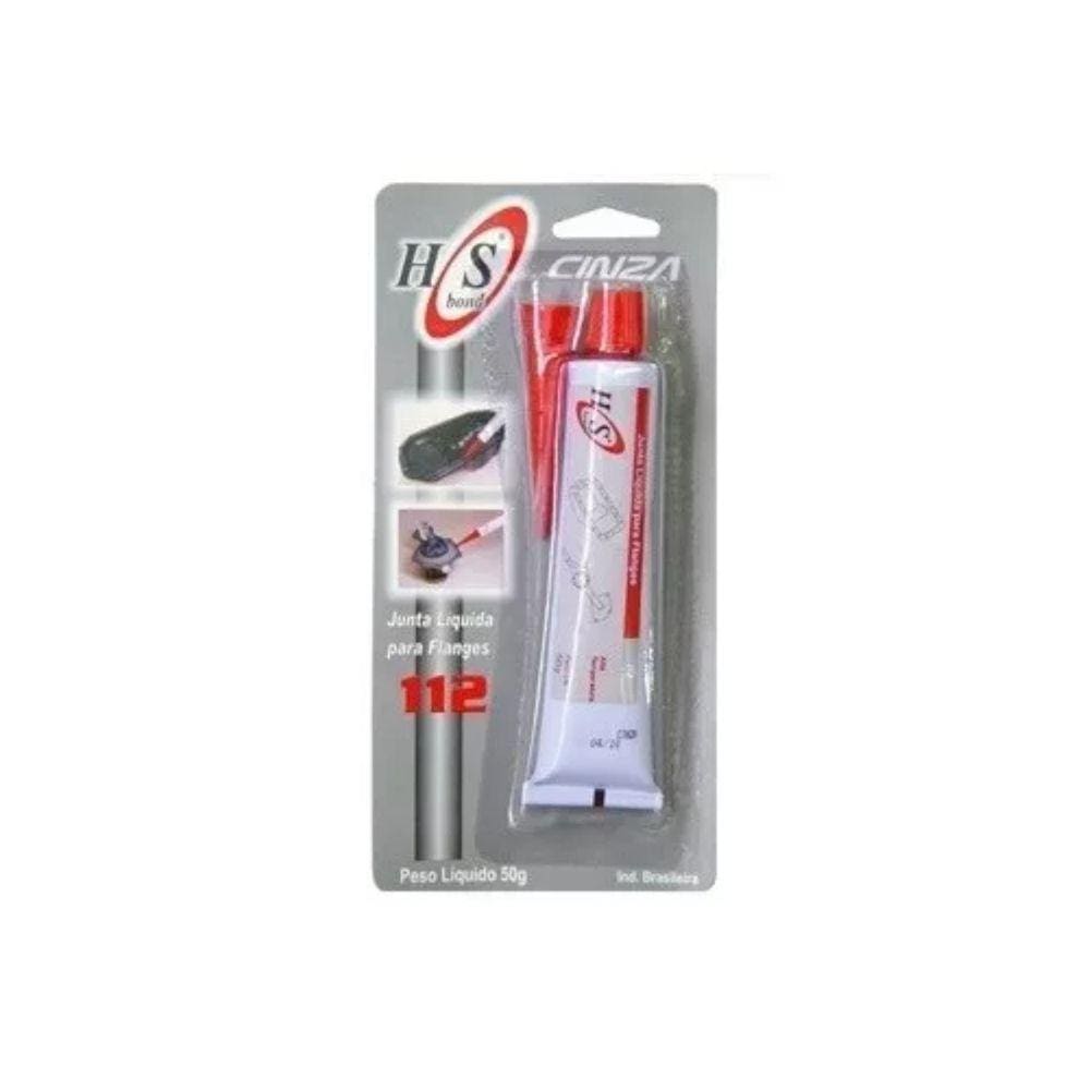 Junta Liquida para Flanges H112 Cinza Hsbond 50g