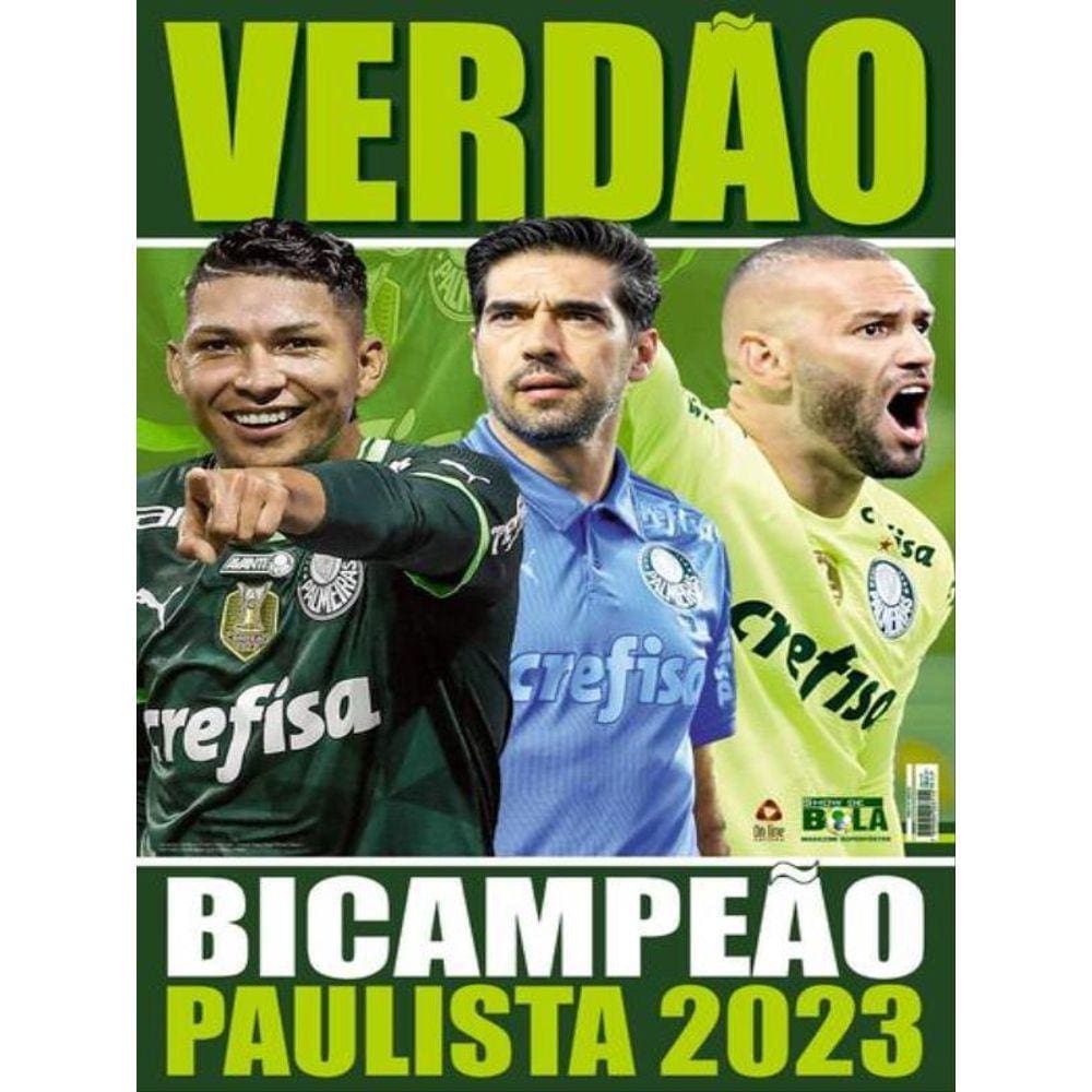 Show De Bola Magazine Superpôster - Palmeiras Campeão Paulista 2023