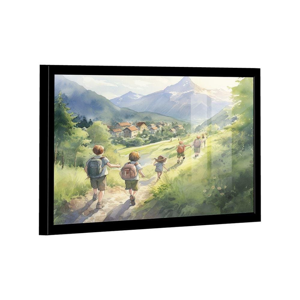 Quadro A Caminho Da Escola--br Artes