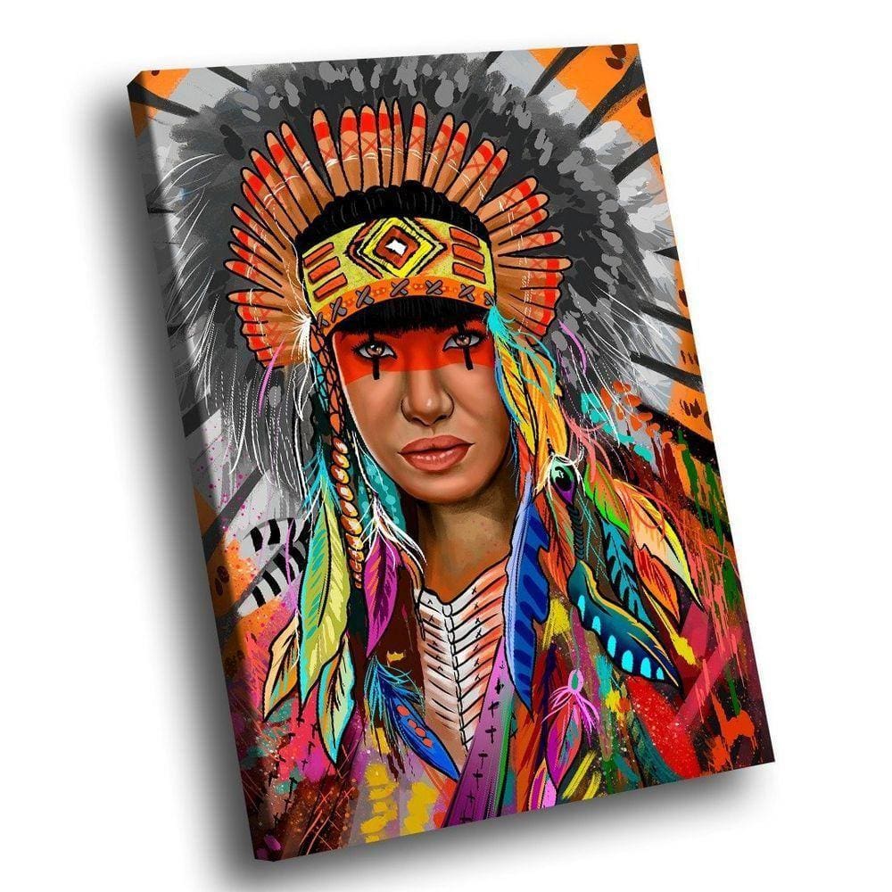 Quadro índia Colors