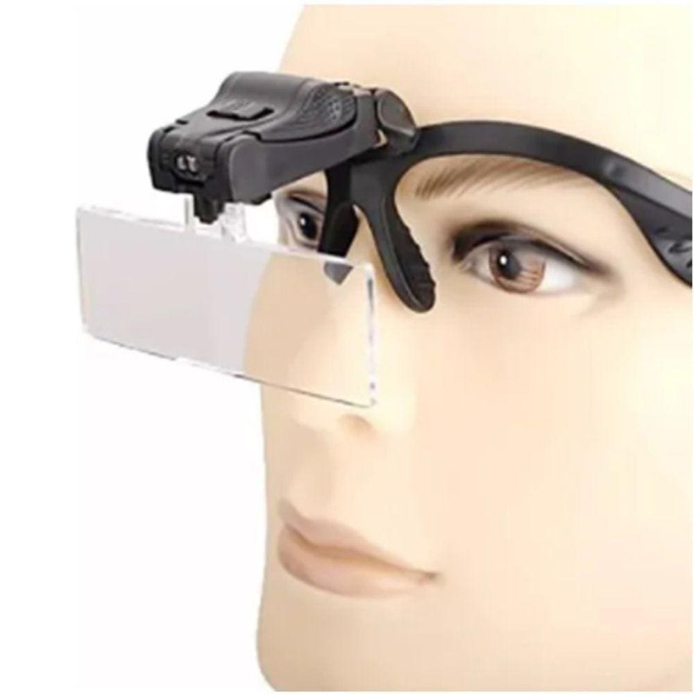 Lupa Cabeça Pra Salao De Beleza Esteticista Cílios Aumento