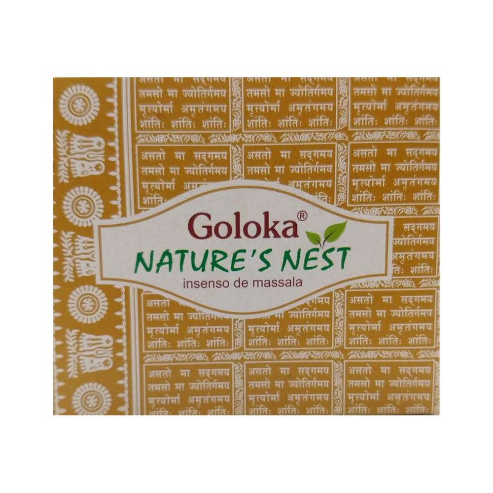 Incenso Cone Cascata com Fragrância Nature`s Nest