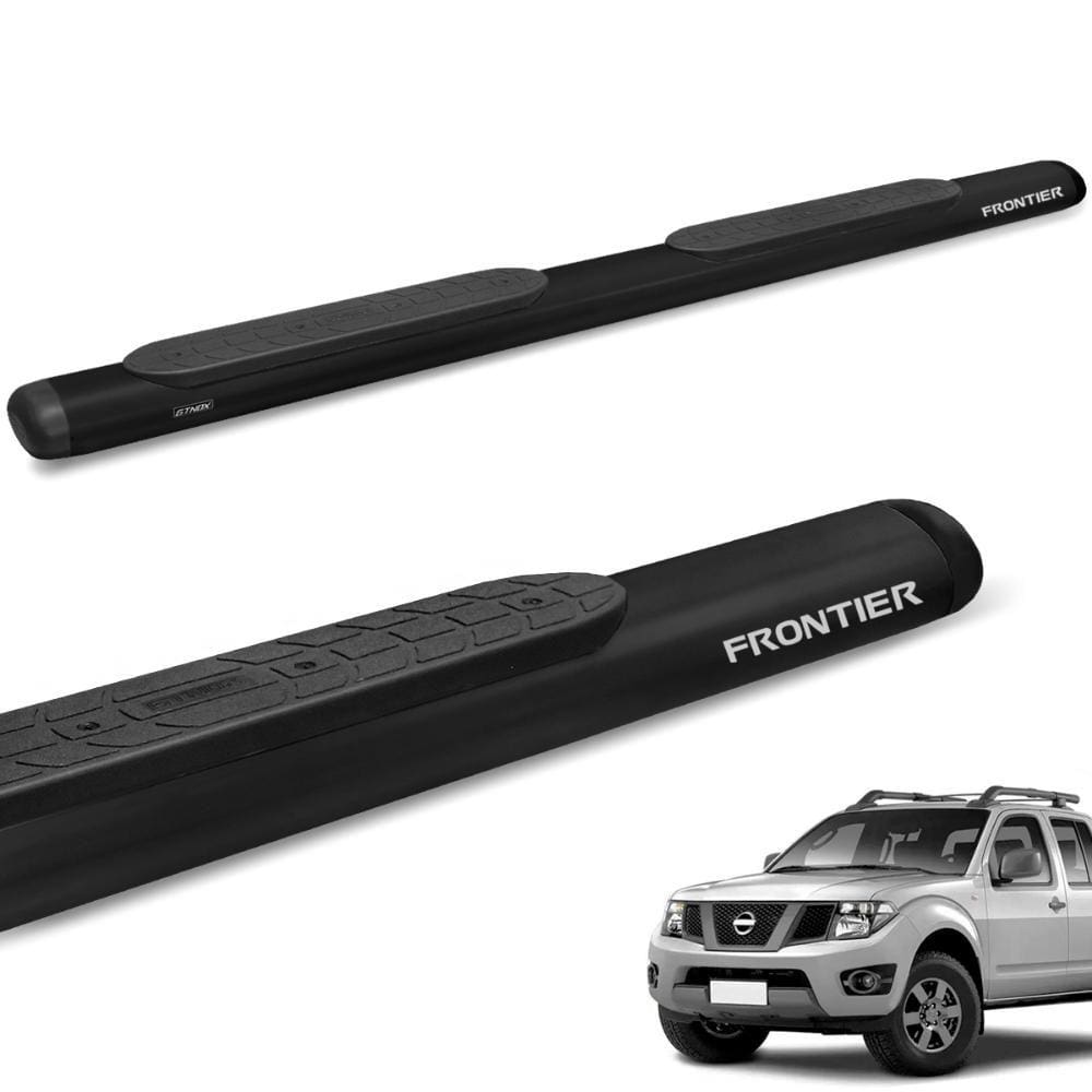 Estribo Lateral Frontier 2008 a 2016 Oval Oblongo Preto