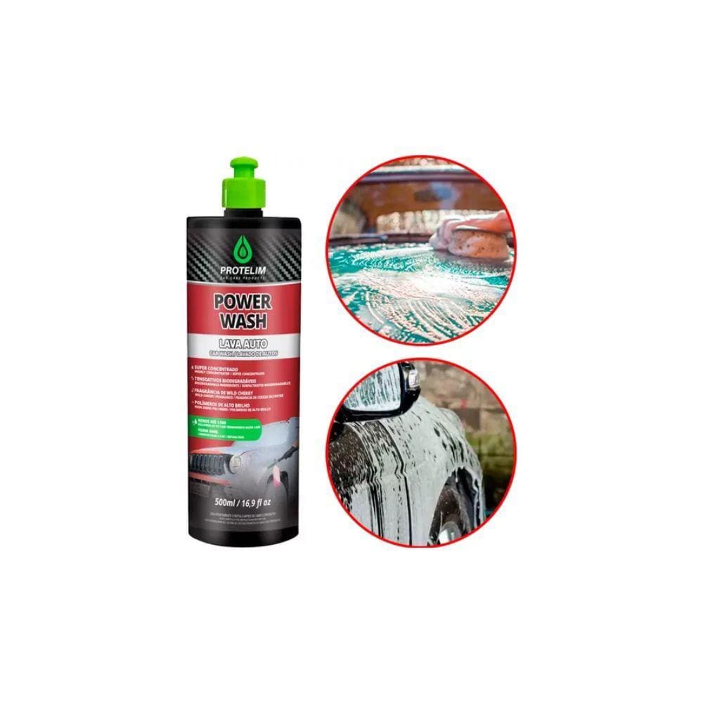 Lava Auto Super Shampoo Automotivo Power Wash 500ml Protelim