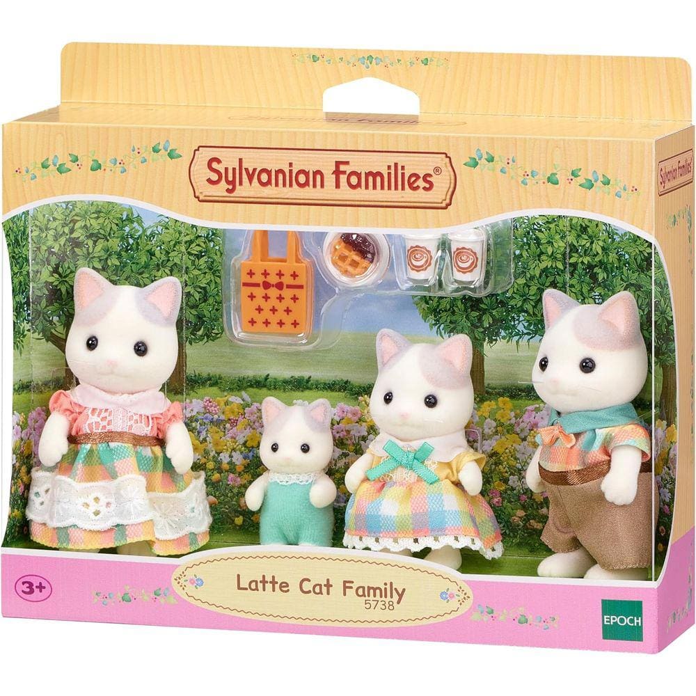 Sylvanian Families Família dos Gatos de Leite - Epoch