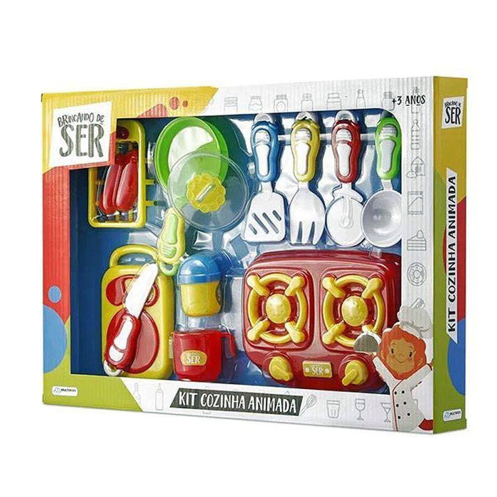 Brincando de Ser Cozinha Animada com Acessórios Multikids - BR955