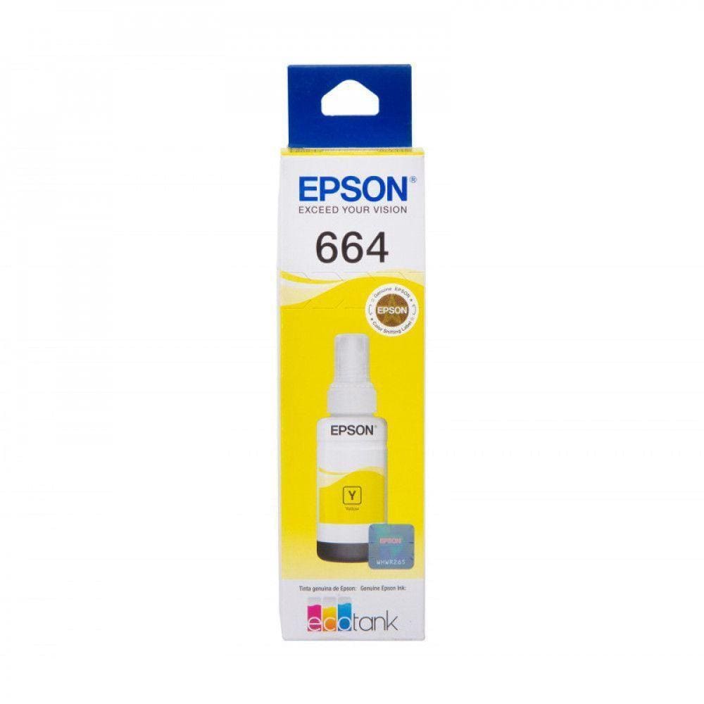 Refil De Tinta Epson T664420 (l200/l365) Amarelo