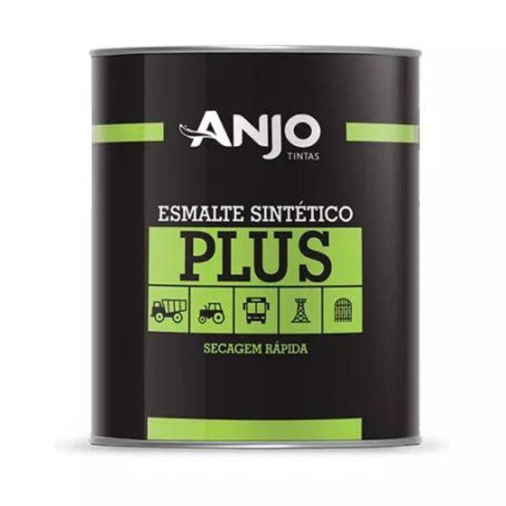 Esmalte Sintético Plus Preto Cadilac 900ml | Anjo