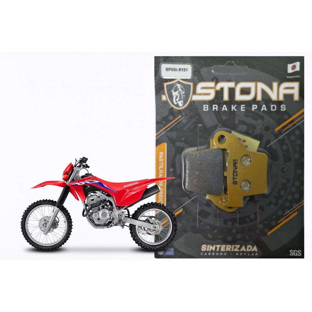 Pastilha Freio Traseira Stona Crf 250 R F X - Crf 450 RX X R