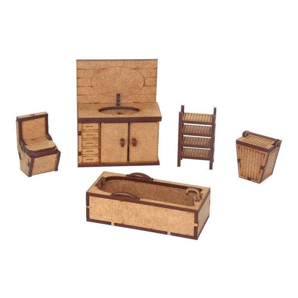 Kit Miniatura Banheiro K2005
