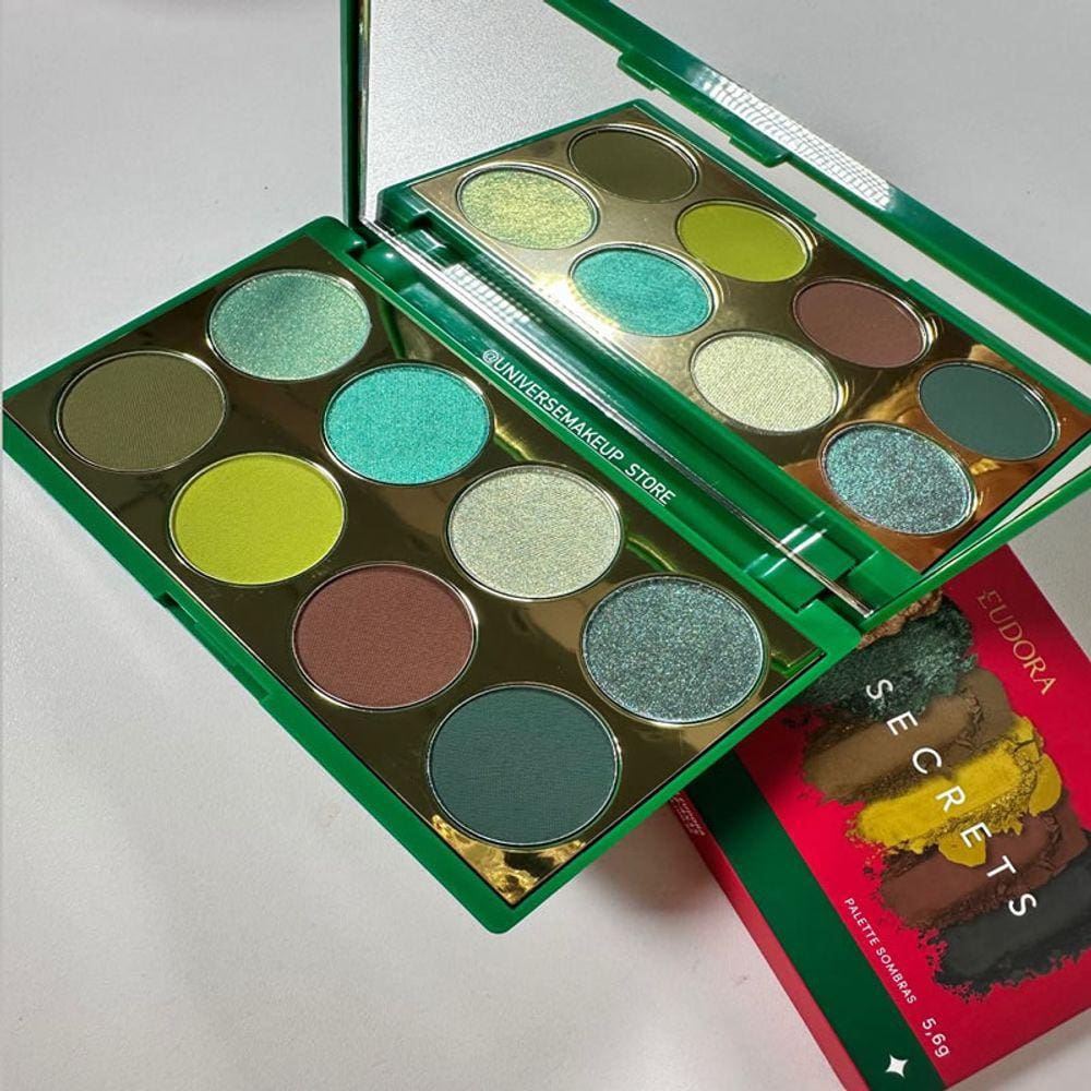 Paleta De Sombras Green Secrets 5,6G - Niina Secrets