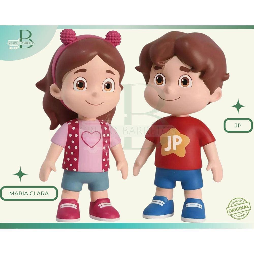 Conjunto Exclusivo de Bonecos Youtuber - Mini JP & Mini Maria Clara!