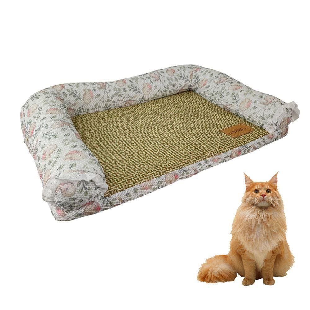 Cama Arranhador Pet Almofada Contortavel Resistente Esteira Lavavel