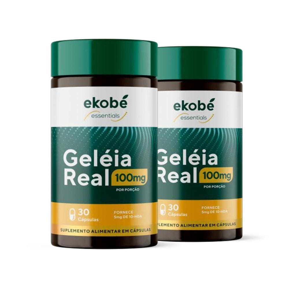 Geléia Real Alta Concentração de Nutrientes 30 Cápsulas Ekobé