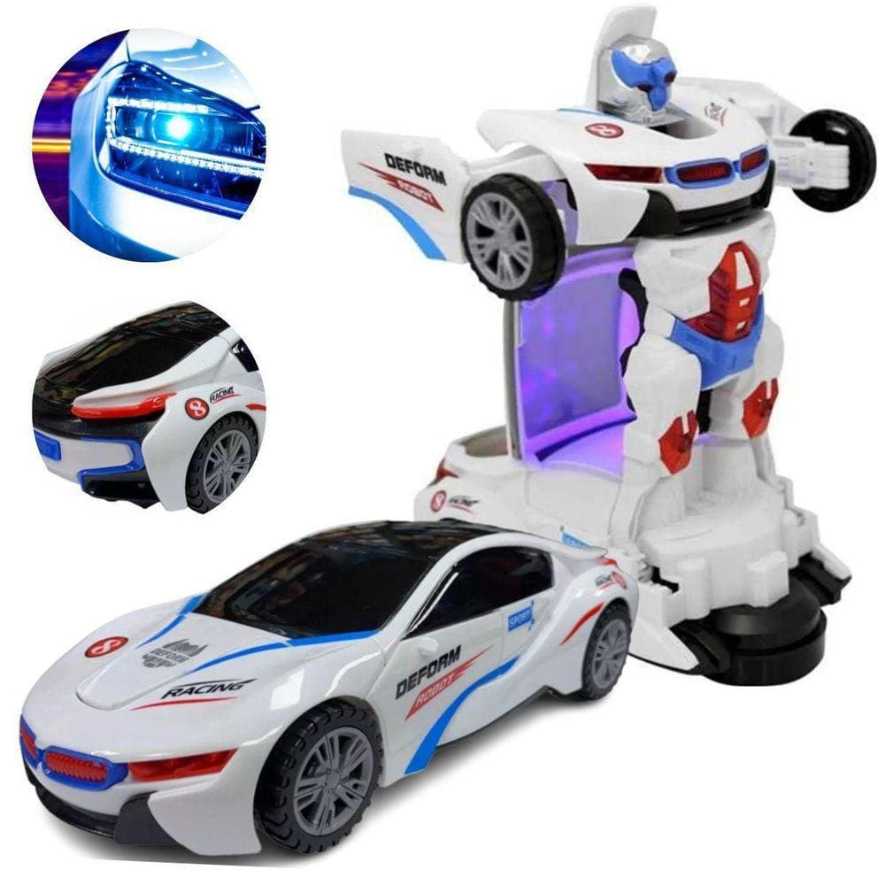 Brinquedo Lamborguini Policial Robo Com Led E Som +