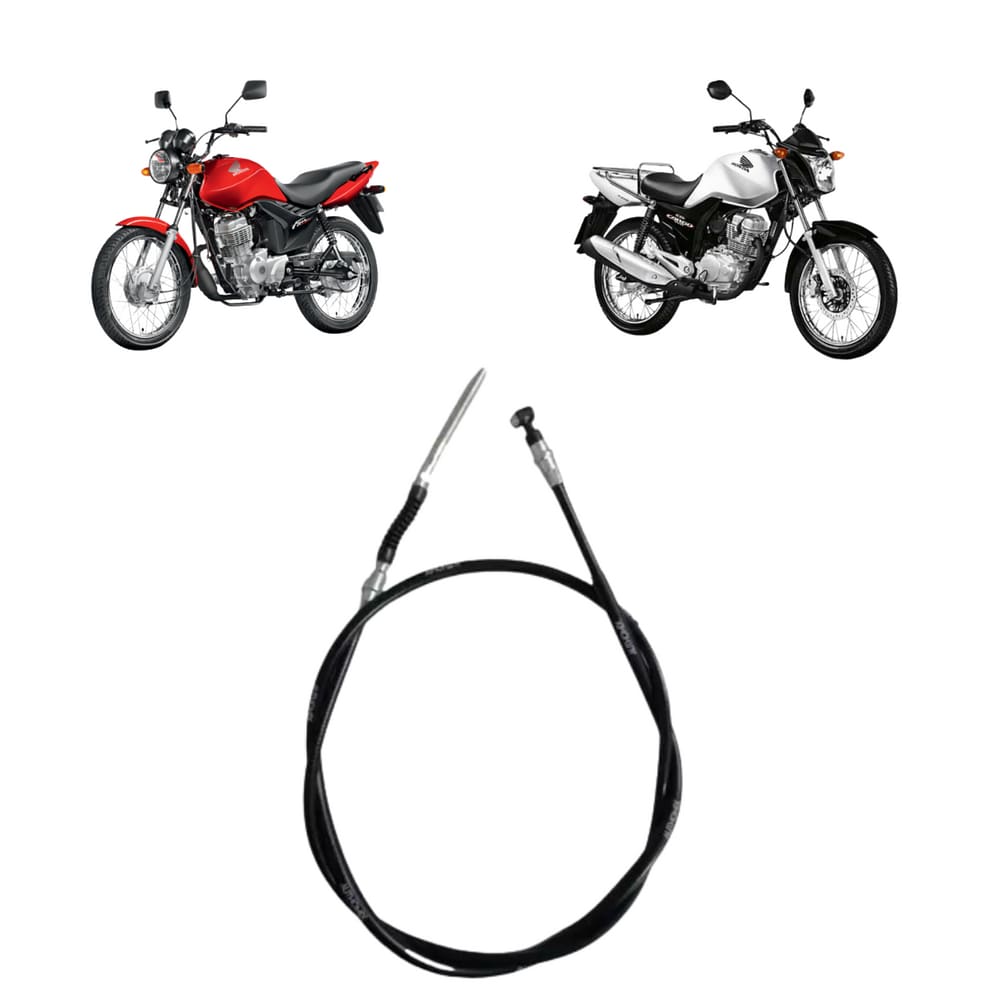 1 Cabo Freio Honda Cg 125 Cargo Es Monocilindrico 2009 A 2013 Authomix