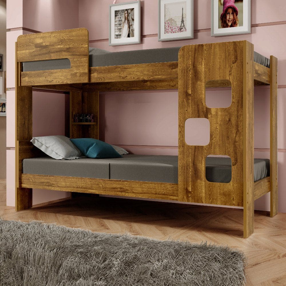 Beliche em MDF 197cm Vegas Tigus Baby