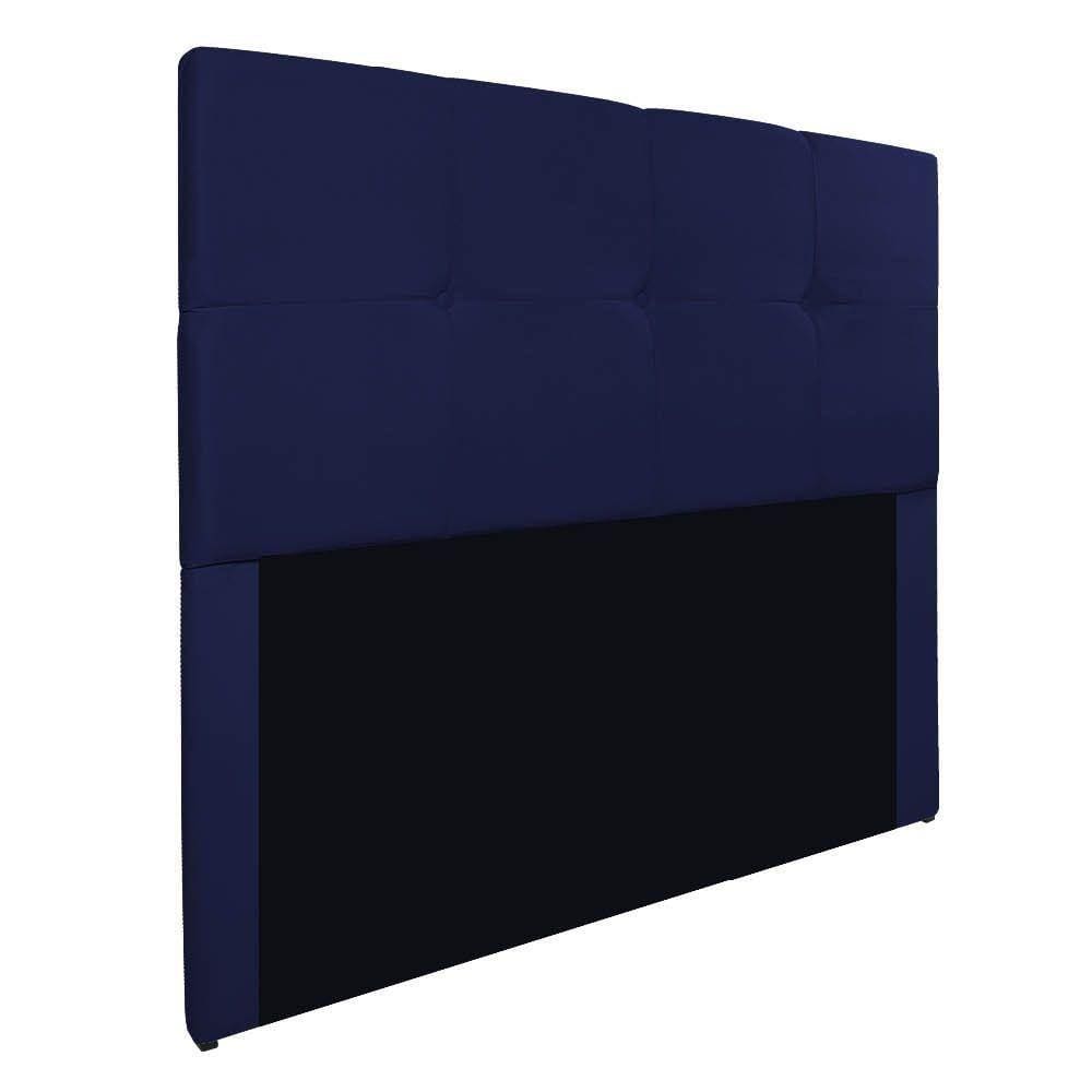 Cabeceira Queen Marseille P02 160 Cm Corano Azul Marinho
