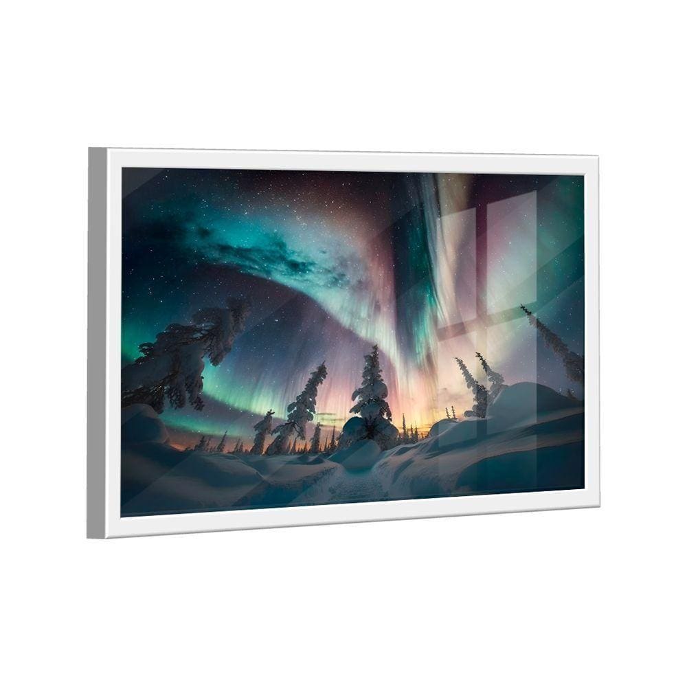 Quadro Aurora Boreal Br Artes