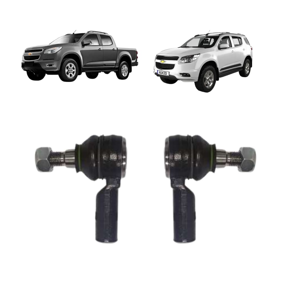 2 Terminal Direção Dianteiro Nakata Chevrolet S10 2012 A 2016
