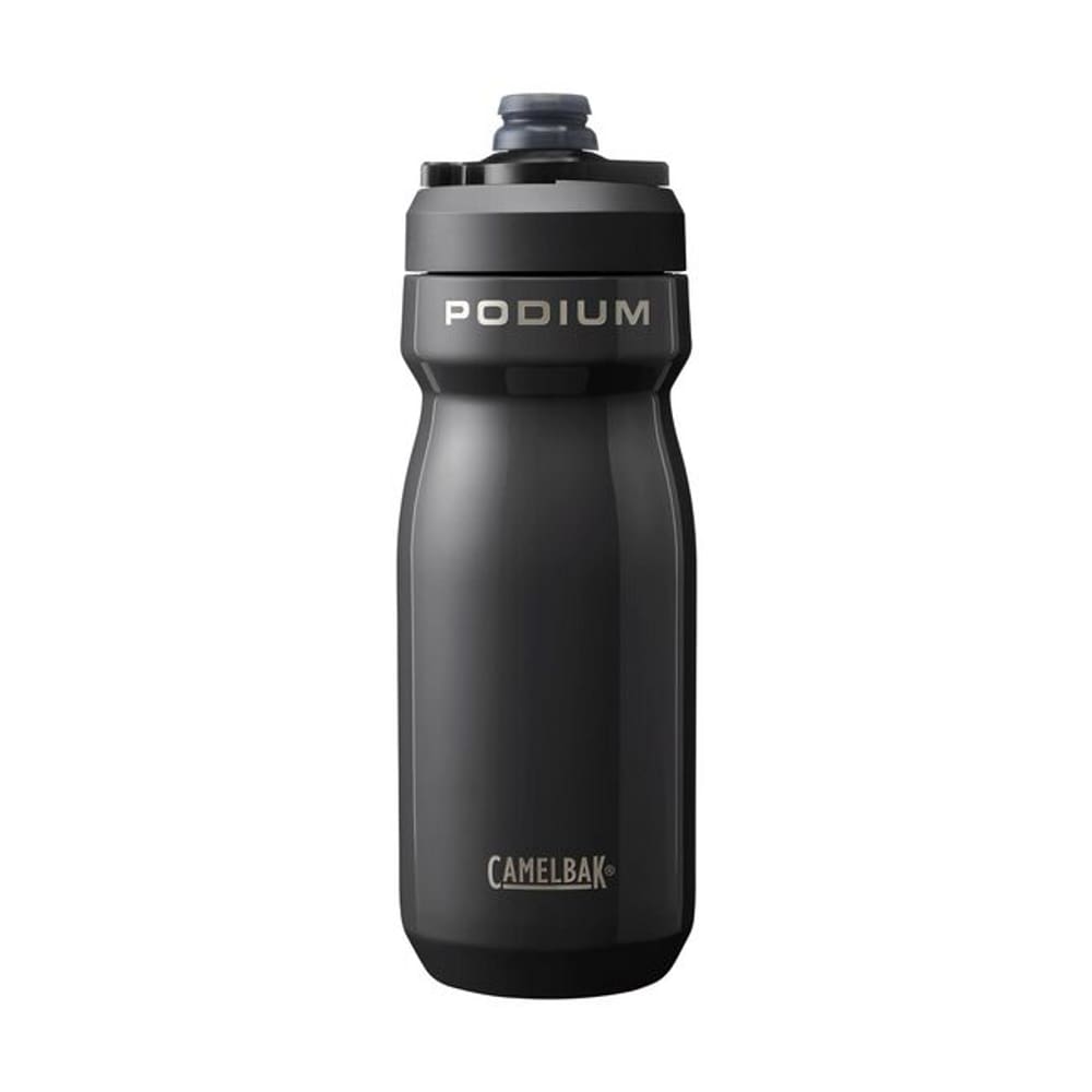 Garrafa Podium Aço Inox Preta 500ml Isolam Vaccum Bike 18h fria Camelbak