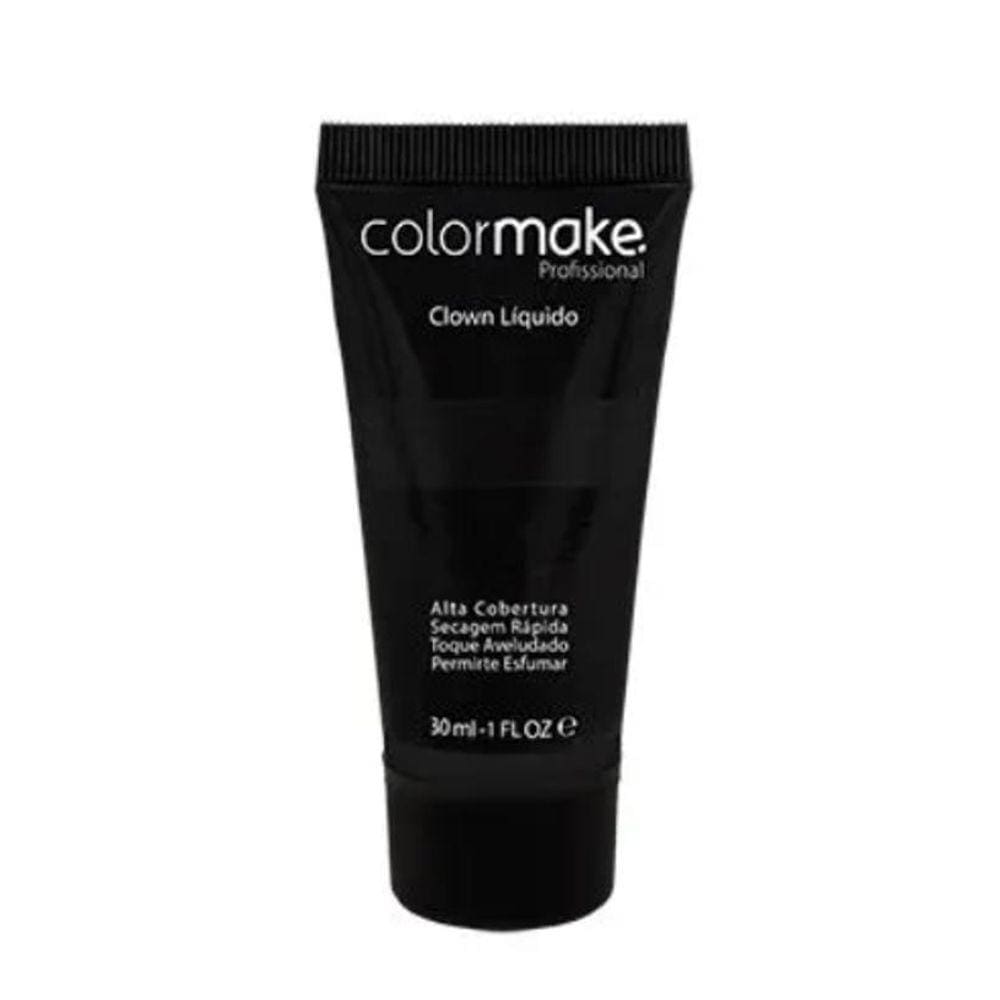 Clown Líquido Preto Colormake 30Ml