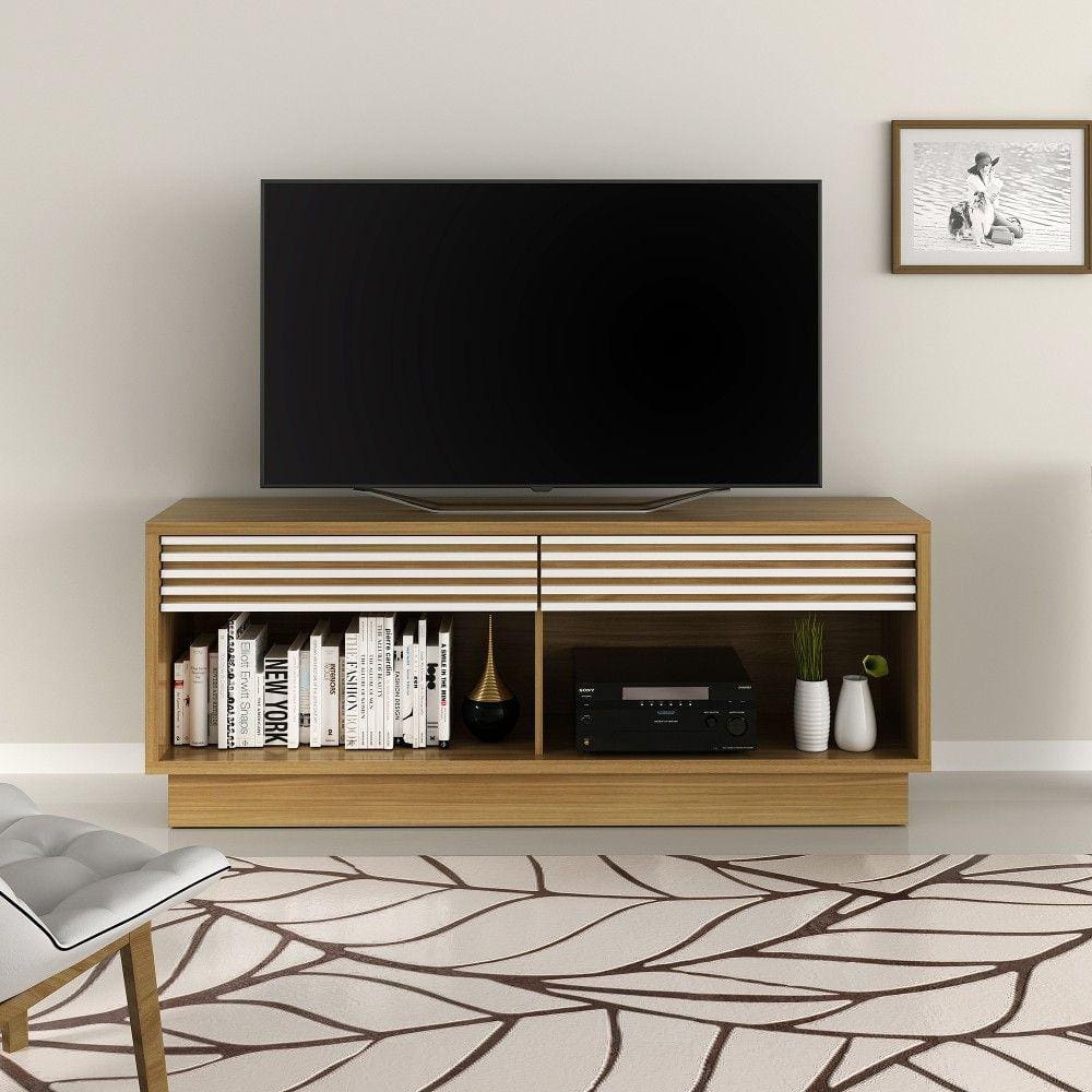 Rack para TV até 42 Polegadas 2 Gavetas RA2003 Tecnomobili