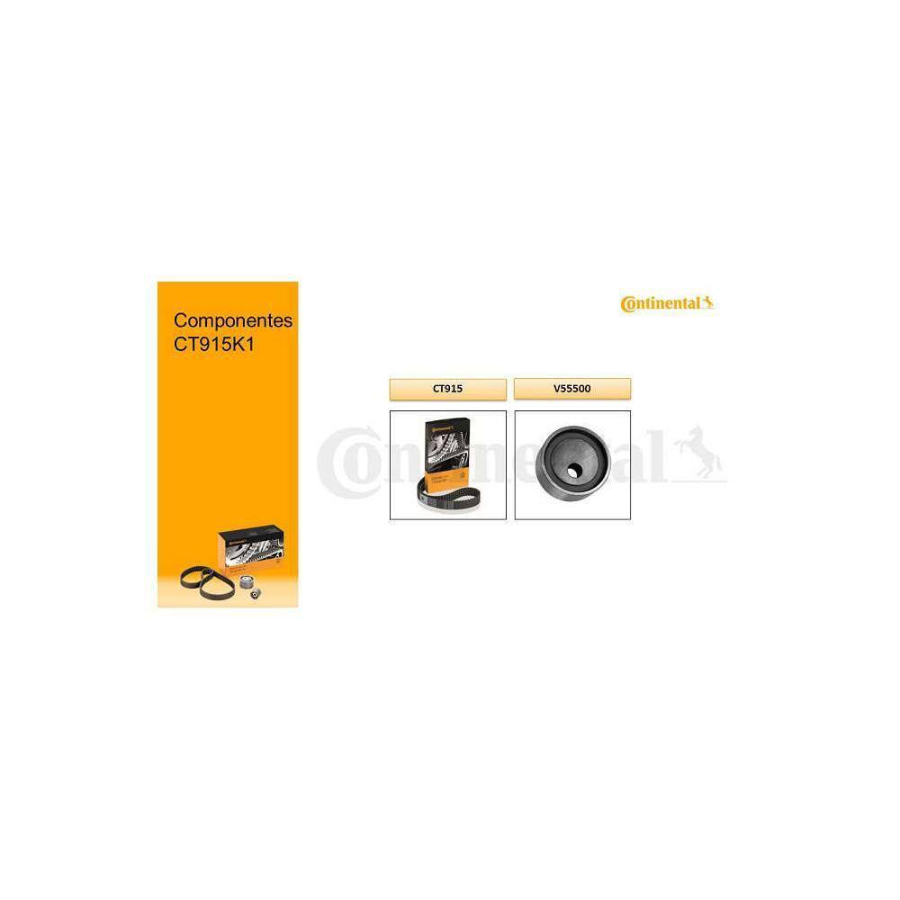 Kit de Correia Dentada - CONTITECH - CT915K1