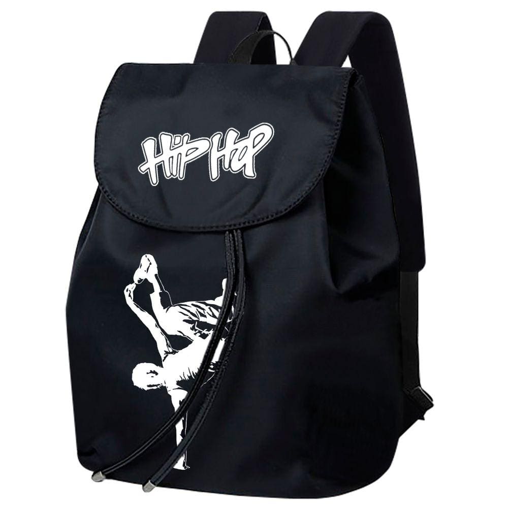 Mochila Hip Hop Break Dance Cultura Pop Unissex Reforçada.