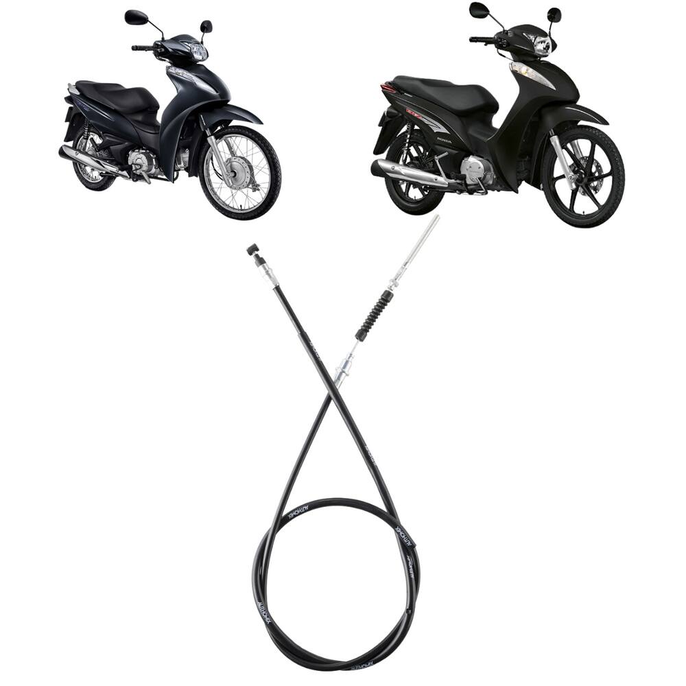01 Cabo Freio Honda Biz 125 Es 0.1L 2V OHC Monocilindrico 2005 A 2018 Authomix