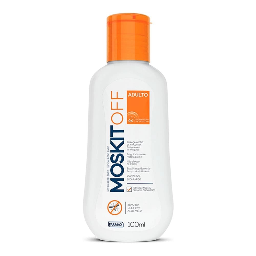 Loção Repelente Com Aloe Vera Moskitoff 100ml