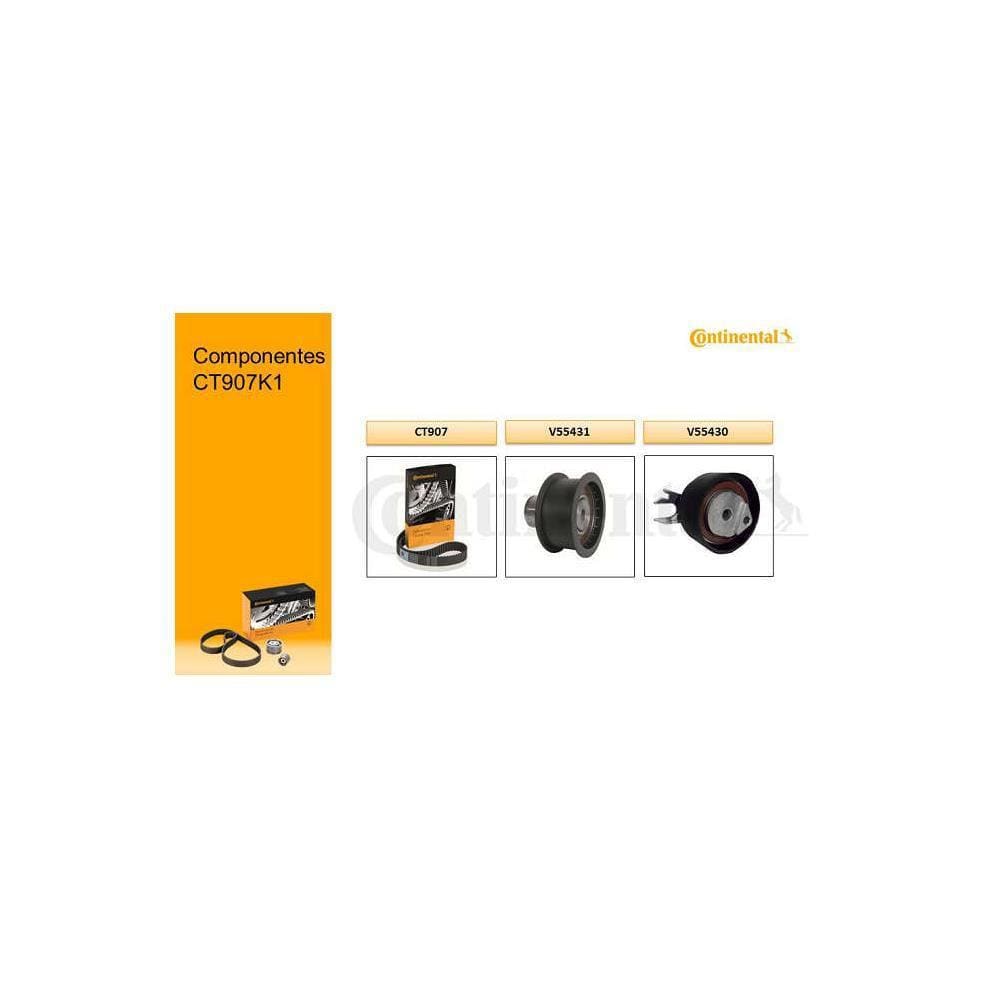 Kit de Correia Dentada - CONTITECH - CT907K1