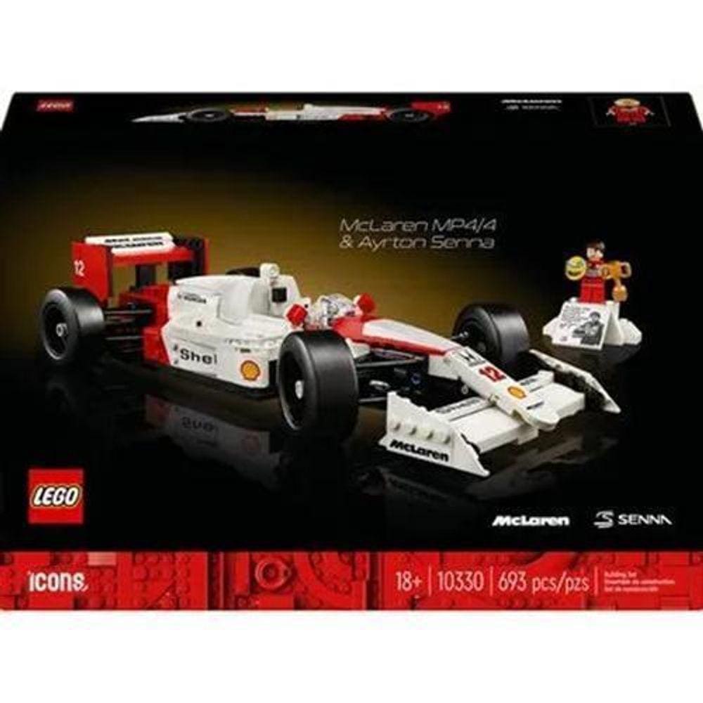 Lego 10330 - Icons - Mclaren Mp4/4 E Ayrton Senna