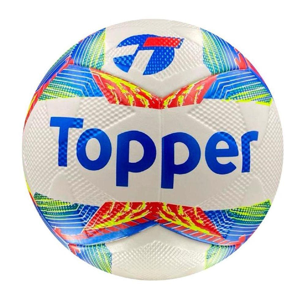 Bola Society Topper Slick 2024 Azul/Vermelho