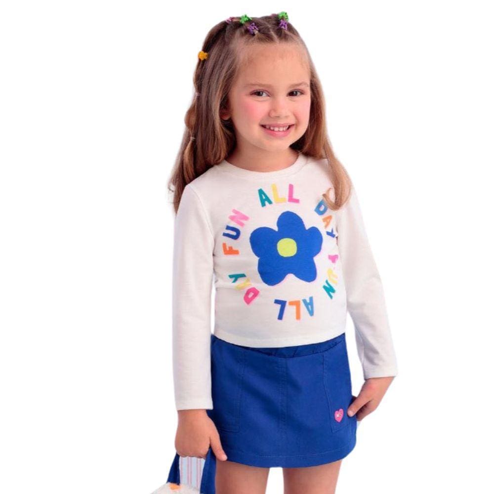 Conjunto Cogumelitos Manga Longa Mon Sucre
