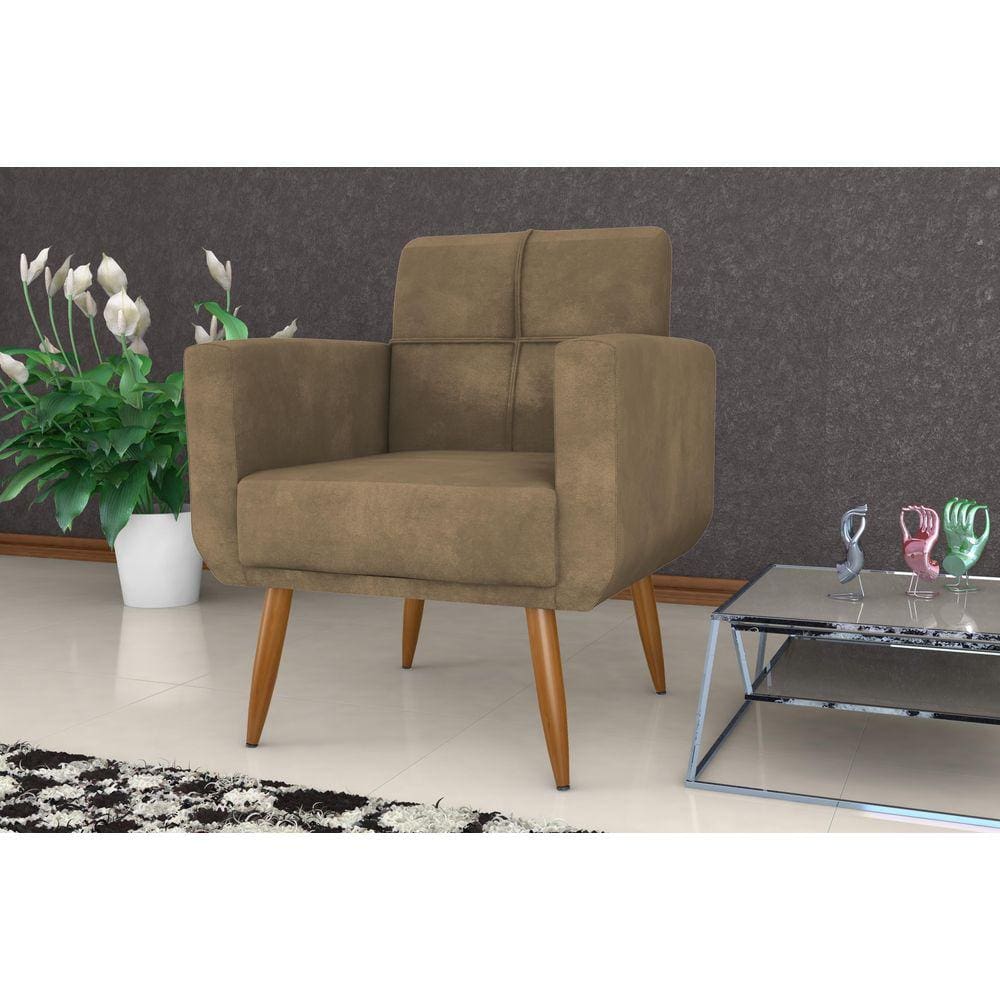 Poltrona Decorativa Havana Turkey Cappuccino F440 - Matrix