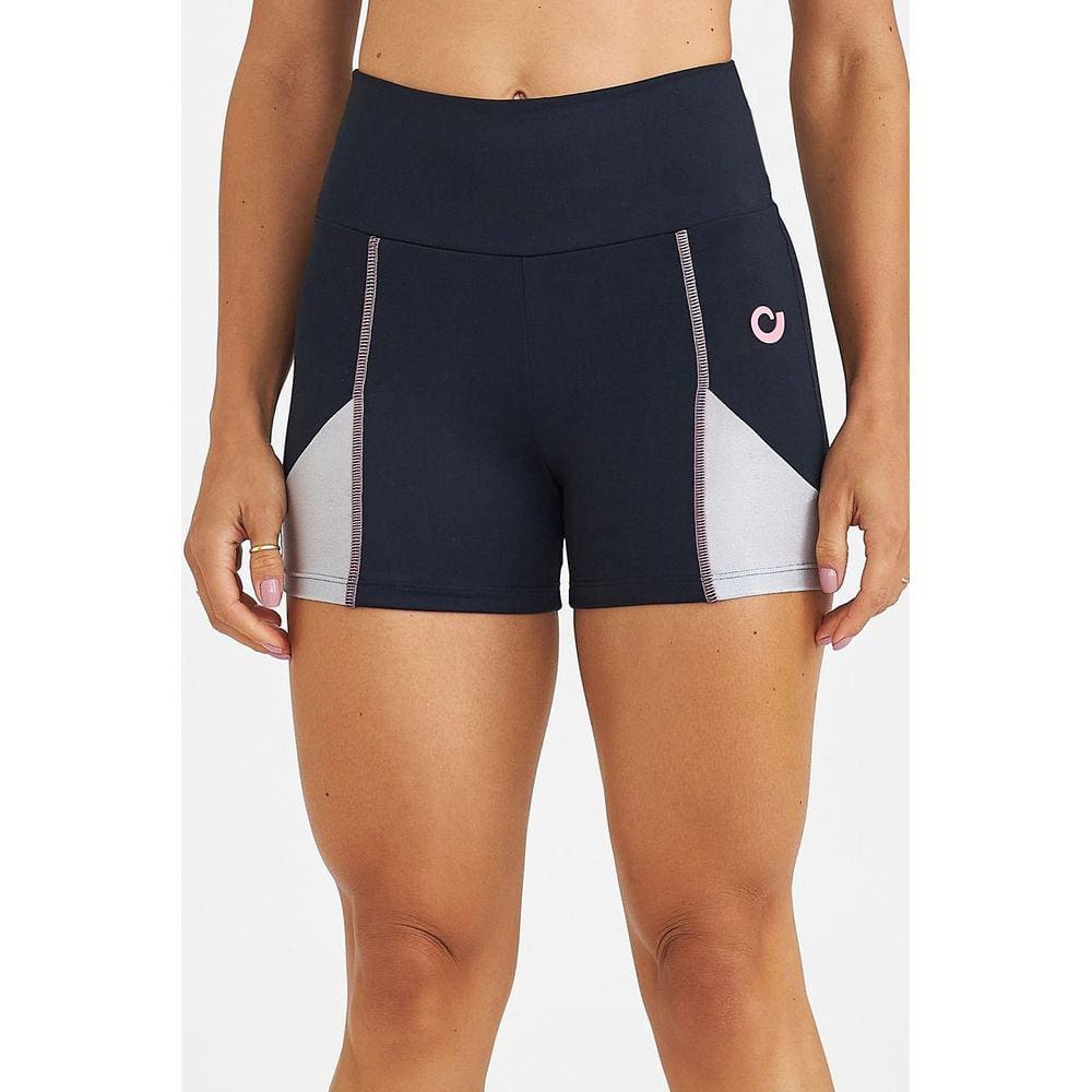 Mini Short NZ com Recorte Cajubrasil Preto