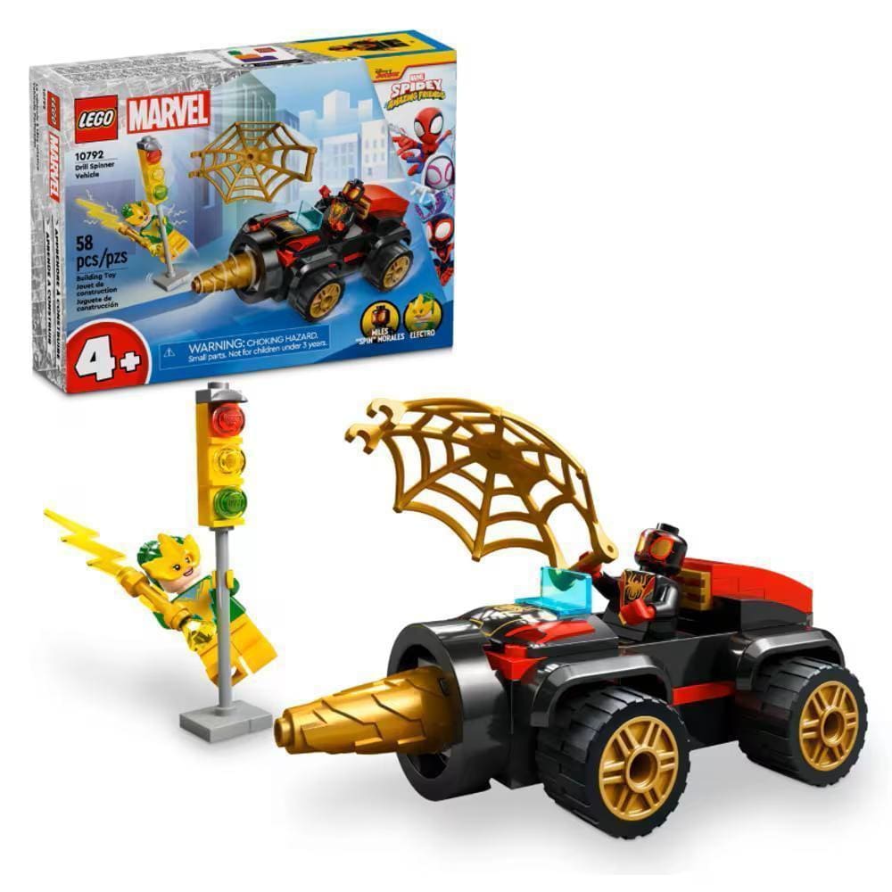 Lego 10792 Super Heroes Veículo Perfurador
