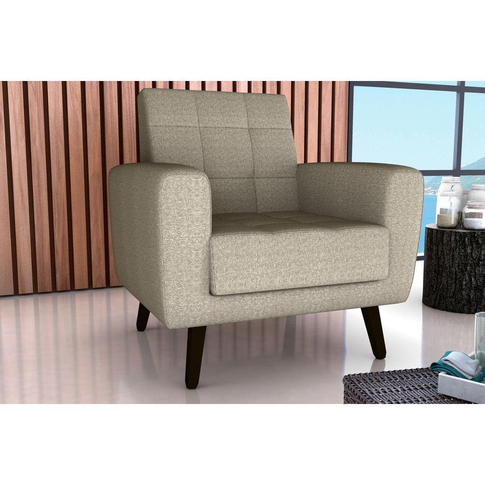 Poltrona Decorativa Lívia Boucle Milleniun F490 - Matrix