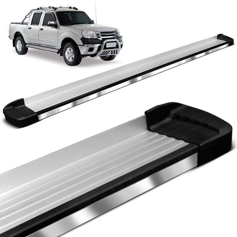 Estribo Lateral Ranger CD 1998 a 2012 Aluminio Elegance Bepo