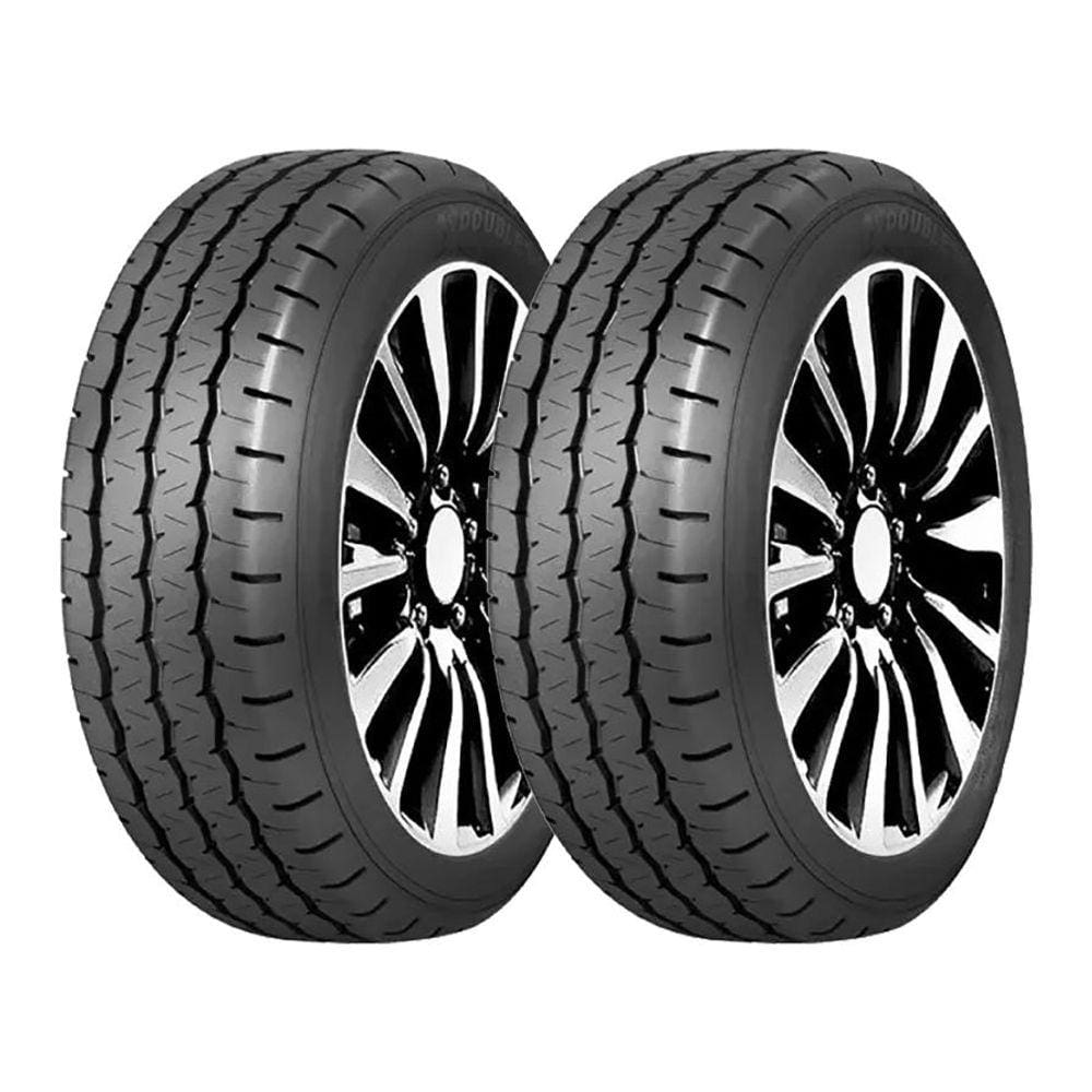 Kit 2 Pneus Double Star Aro 16C 225/75R16C Ltech DL01 10 Lonas 121/120R