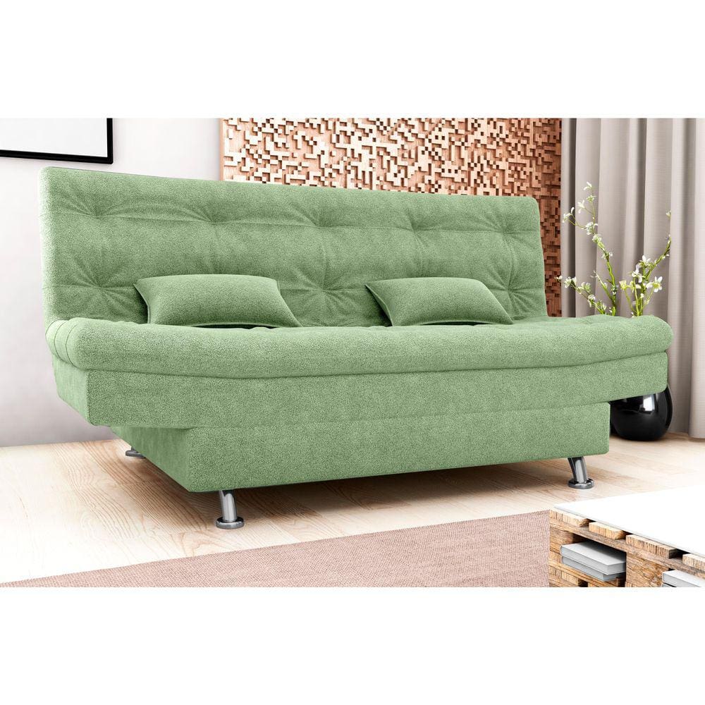 Sofá Cama Salomé Boucle Oliva F494 - Matrix