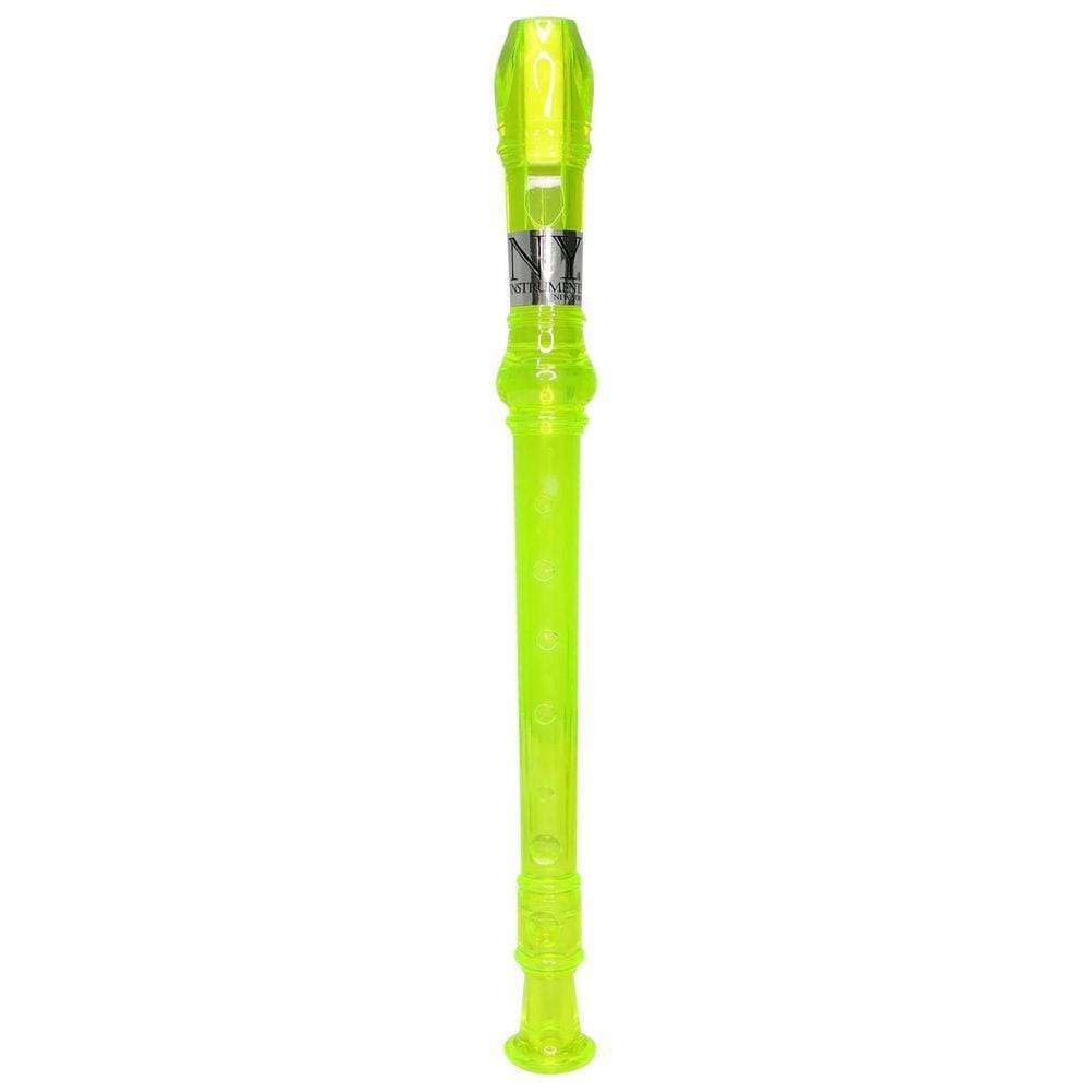 Flauta Doce Germânica Verde Translucida FL 20G G New York