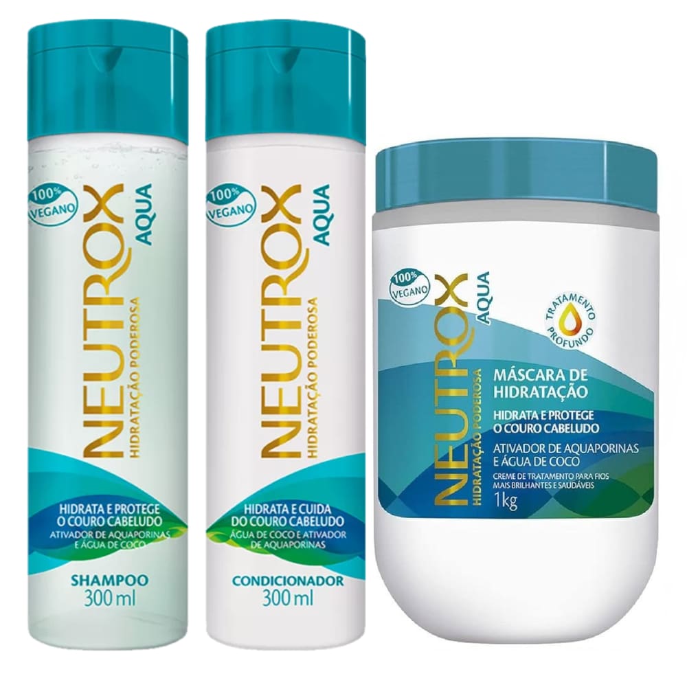 Kit Neutrox Aqua + Máscara de Hidratação