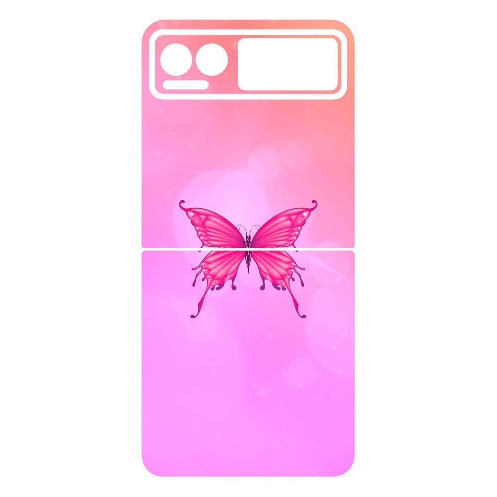 Capa Adesivo Skin163 Verso Para Motorola Razr 40