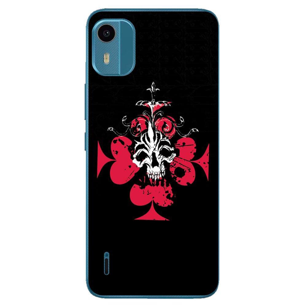 Capa Adesivo Skin008 Verso Para Nokia C12 Pro