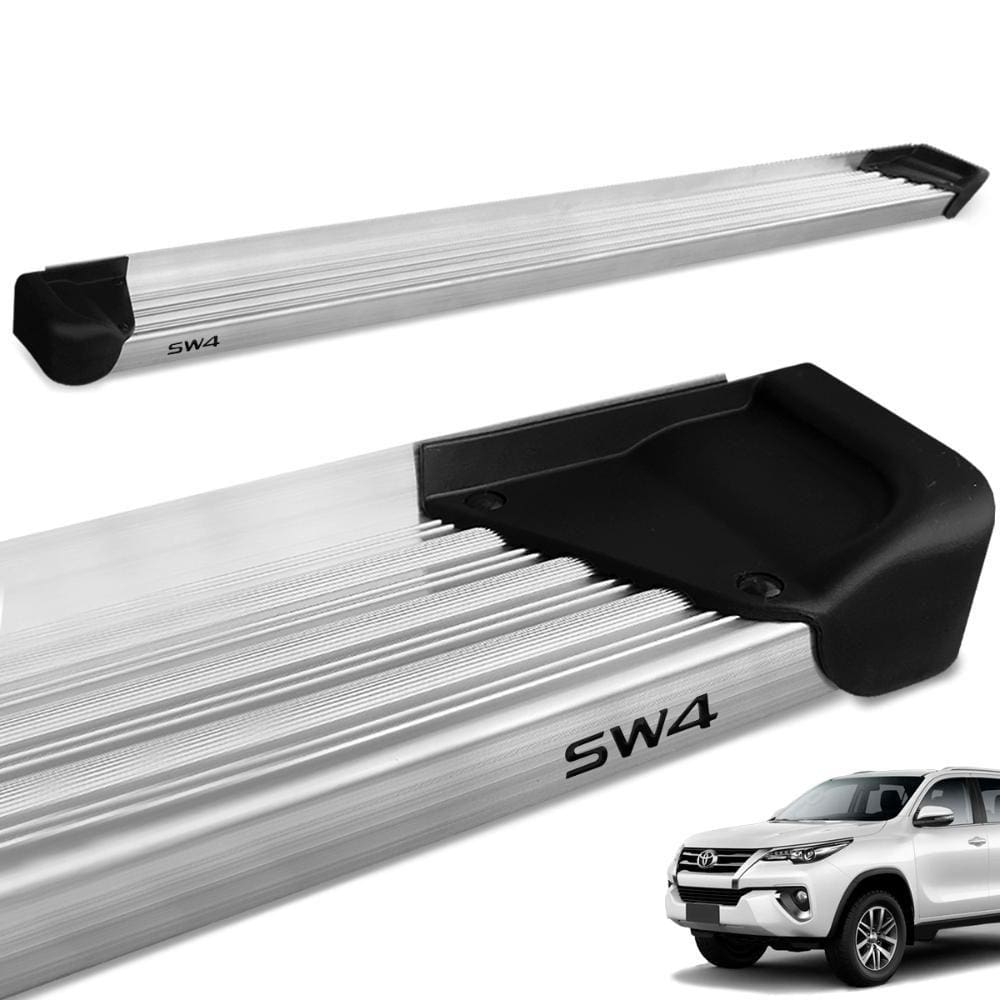 Estribo Lateral Hilux Sw4 2016 a 2024 Aluminio Natural A3