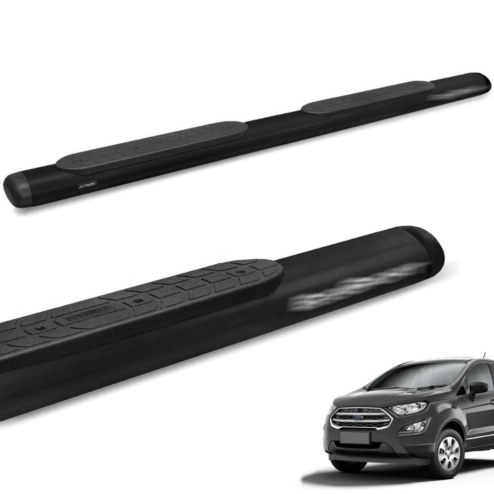 Estribo Lateral Ecosport 2013 a 2021 Oval Oblongo Preto